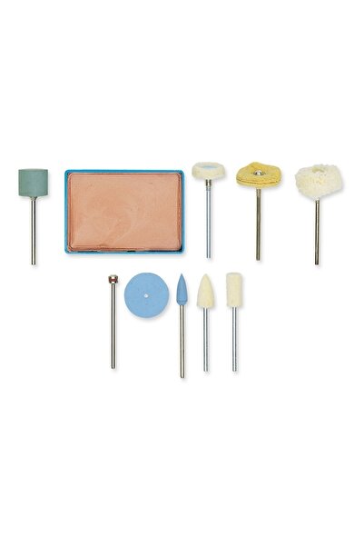 OEM Set 10 accesorii pentru slefuire, Proxxon 28285
