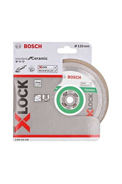 OEM Diamond disc, continuous, for cutting ceramic tiles, Bosch X-Lock Standar...