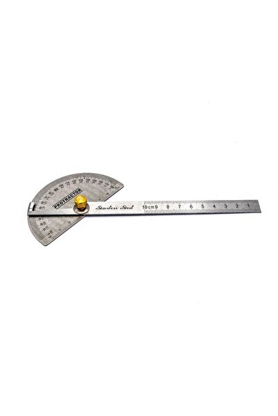 OEM Echer reglabil, tip raportor, Lumytools LT18373, inox, 200 mm