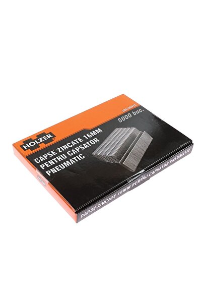 OEM Staples, Holzer, 16 mm, for pneumatic stapler, galvanized steel, set of 5...