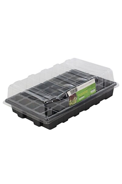 OEM Мини оранжерия за разсад, Версай, Т1, ПВЦ, 39 x 25 x 7.5 см, 40 клетки
