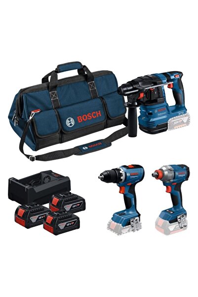 OEM Акумулаторен комплект инструменти, Bosch Professional 0615A50093, ударен ...