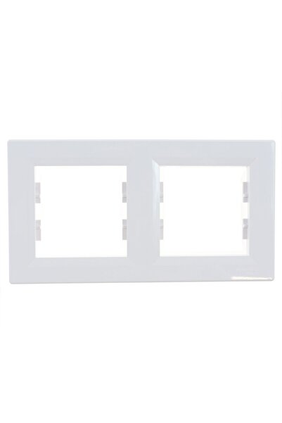 OEM Schneider Electric Asfora EPH5800221 frame, 2 positions, white, for socke...