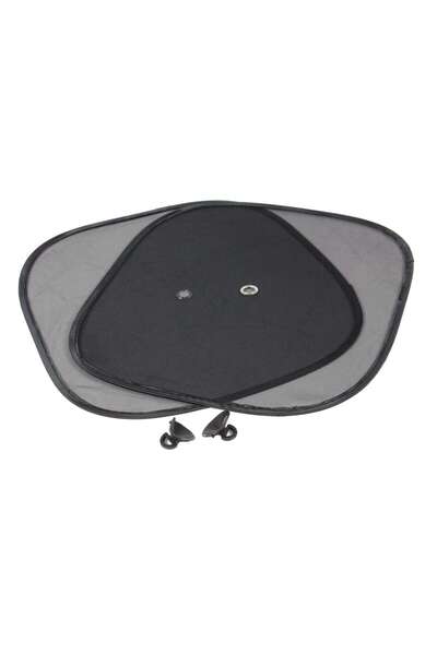 OEM Parasolar auto, lateral, Carmax, 44 x 36 cm, cu ventuza, negru, set 2 buc...