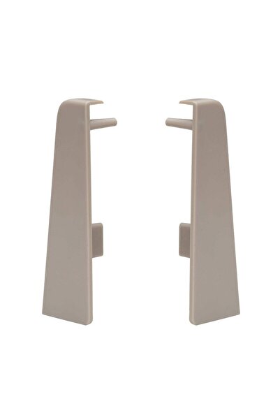 OEM Terminatie plinta parchet MDF Set, PVC, stejar stary, 60 x 20 mm, 4 bucat...