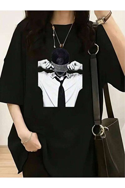 k222 Oversized Women's T-Shirt, Loose Fit, Flat Print Women's-Shirt, Fashion ...