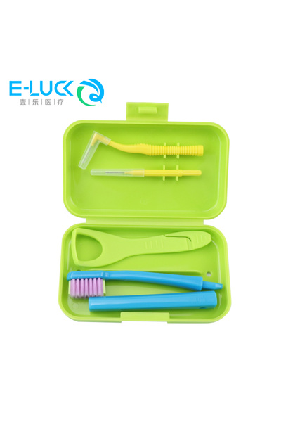 choice2 Green 1box Dental Cleaning Care Kits Portable Travel Oral Cleaning Ki...