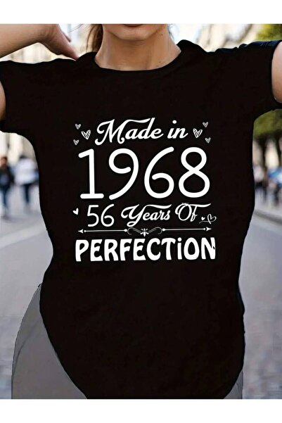 21JNRY Oversized Women's T-Shirt, Loose Fit, Graphic Print Women's-Shirt - Ma...