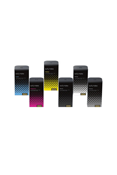 eufy Σετ Μελανιών UV για eufyMake E1 (CMYK + Λευκό, Γυαλιστερό)