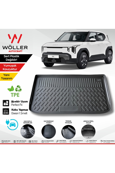 wöller Kia Ev2 Uyumlu Bagaj Havuzu 2026 Sonrası Uyumlu 3d Ultraflex Esnek