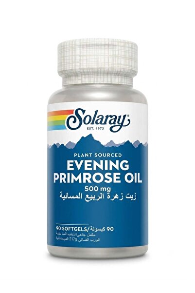 Solaray زيت زهرة الربيع المسائية 500 ملغ للنساء 90 كبسولة هلامية
