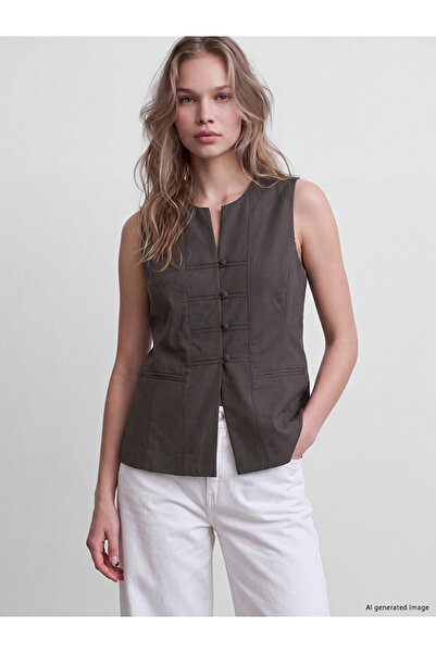 LC Waikiki Quality Parts from Çelebi Store Women's Classic Vest with Zero Rob...
