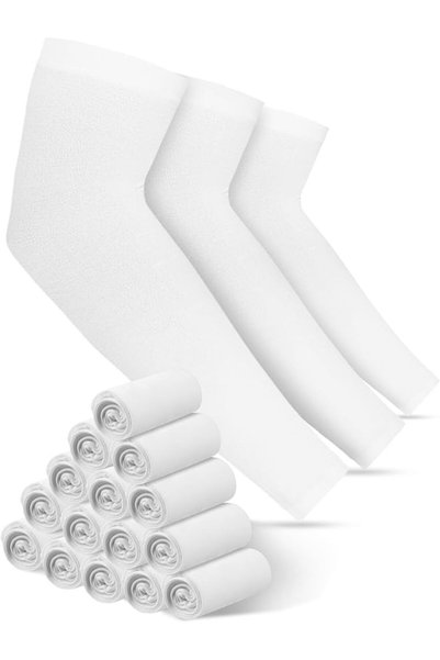 Bememo Uv Sun Protection Arm Sleeves Cooling Sports Workout Arm Cover for Tat...
