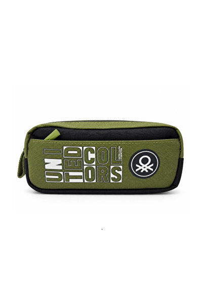 Benetton United Colors Pencil Case Khaki