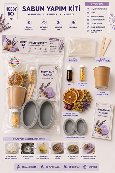 CANDLEMUM Sabun Yapım Seti