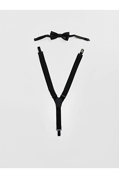 LC Waikiki Baby Boy Pants, Suspenders and Bow Tie (W6)