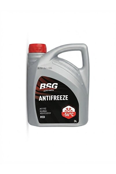 BSG KIRMIZI ANTİFRİZ 3 LT -56°C KADAR DAYANIKLI