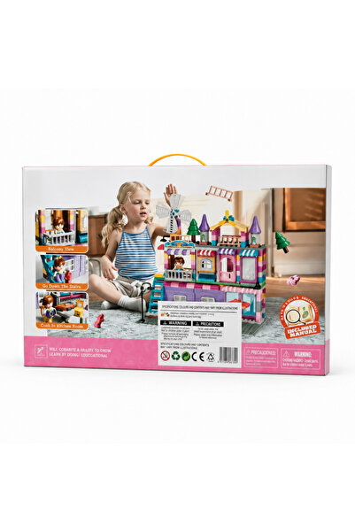 kumkumticaret Fl1161 216 Pieces Assemblable Building Set Large Building Block...