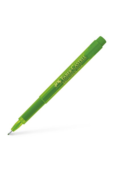 Faber Castell Liner 0.8mm verde broadpen 1554 faber-castell