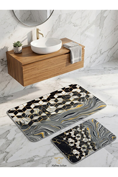 Turkish Home BANYO PASPASI JEL TABAN 2 PARÇA