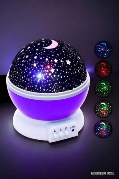 ZERO LAND Zngzrmll Blue and Purple Light (205602) Projection Lamp
