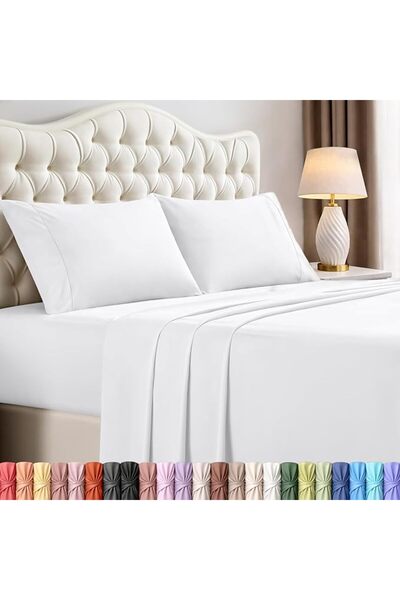 Utopia Bedding Utopia Bedding Bed Sheet Set - Soft Microfiber Bedding - Wrink...