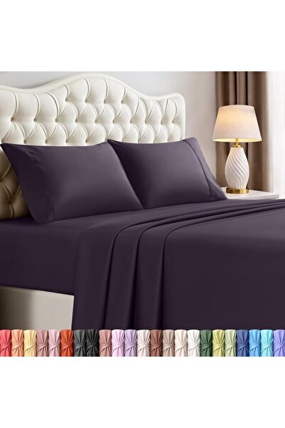 Utopia Bedding Utopia Bedding Bed Sheet Set - Soft Microfiber Bedding - Wrink...