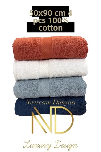 Generic Brand Nevresim Dünyası 50X100 4-Pack Towel Prime 3