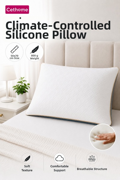 Weweus Çethome 800 Gr Air-Conditioned Silicone 50X70 cm Pillow
