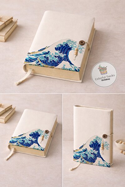 renkli izler atölyesi Zen Japanese Book Sleeve, Japan Reader Gift, Asian Art ...