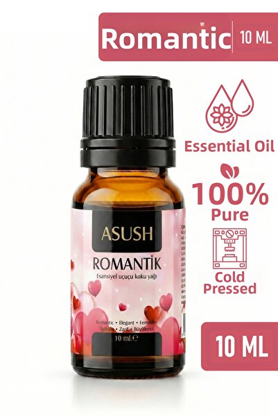ASUSH زيت عطري رومانسي 10 مل - عطر أنيق وناعم ورومانسي للبيئة المحيطة