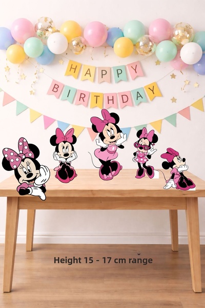 Sinek Kupası Tasarım Minnie Mouse Pink Footed Clipboard Set (Table Top) ** Th...