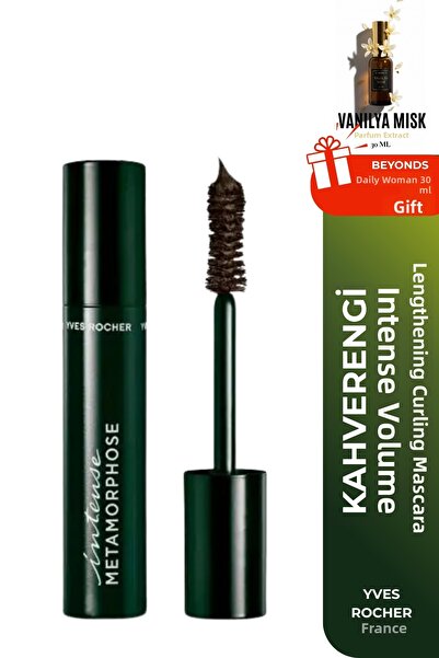 Yves Rocher Intense Volumizing Lengthening Curling Mascara 24 Hour Lasting No...
