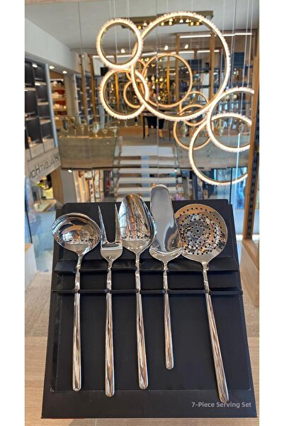 ŞİRİN VALENT HOME Hi̇sar Bahama 5-Piece Serving Set