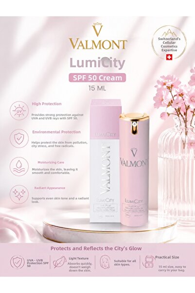Valmont Lumicity Spf 50 15 ml - Brightening Care Cream That Provides Intensiv...