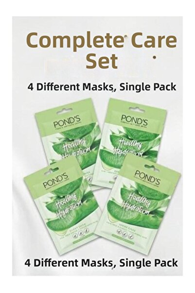 skycott 4-Pack Pond's Aloe Vera Extract Mask (Healthy Hydration Aloe Vera)