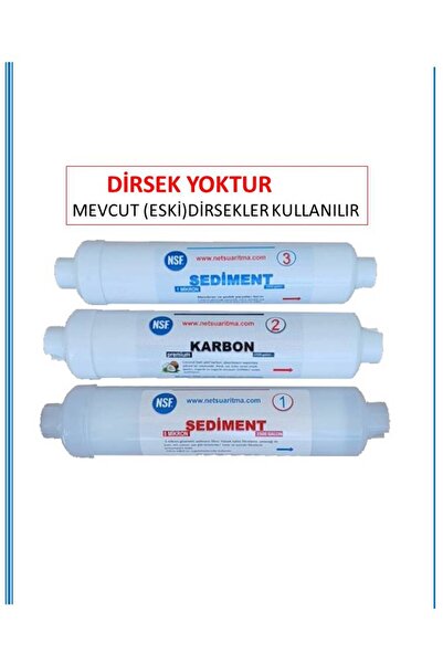 netsu arıtma 3 lü Ön Filtre,Kapalı Kasa Su Arıtma Cihazı Filtresi