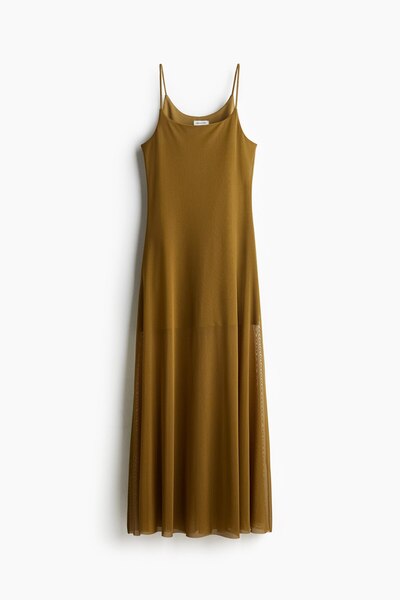 H&M Askılı File Elbise