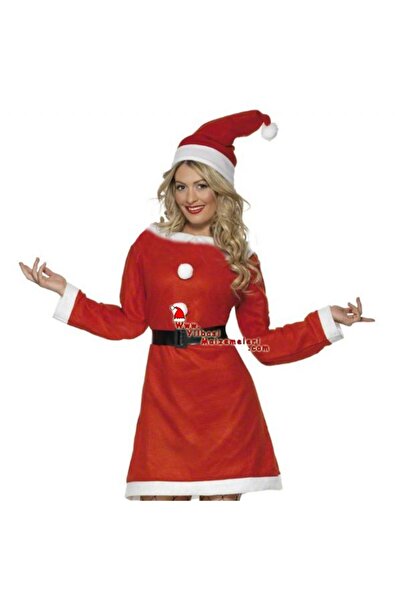 Pandoli Χριστουγεννιάτικη στολή μαμάς για ενήλικες με πάρτι Μέγεθος M Ίνες