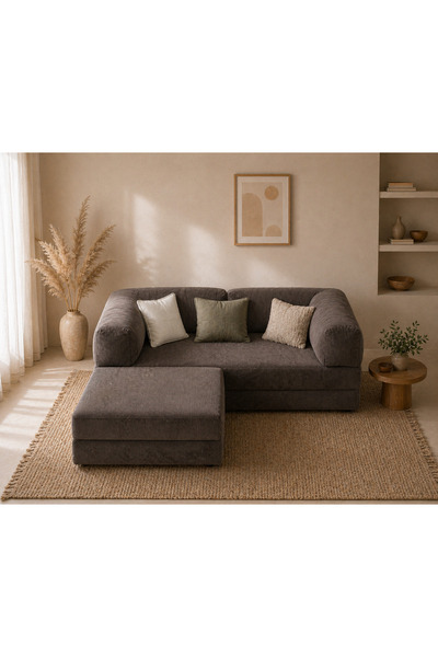 DECHOME 200X200 Köşe Takımı|Köşe Koltuk|Modüler Köşe Takımı|Yataklı Koltuk | ...