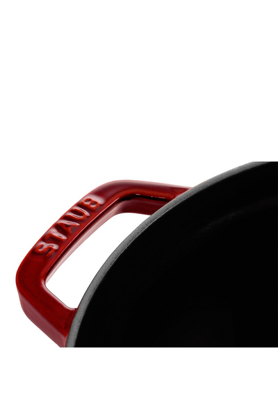 STAUB La Cocotte Cast Iron Pot Round 28 cm Burgundy