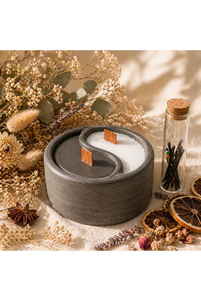 Amoria Handmade Candels El Yapımı Soya Wax Premium Dekoratif Kokulu Mum | 2’l...