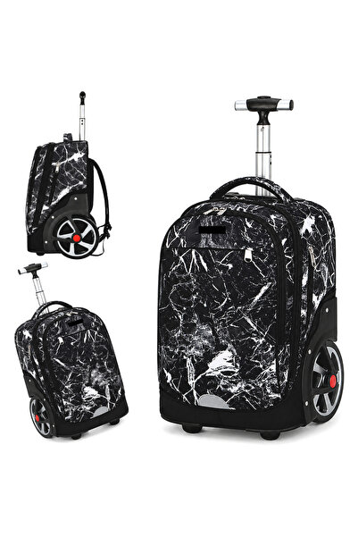 narvara Ghiozdan troler multifunctional narvara, capacitate mare, culoare gra...