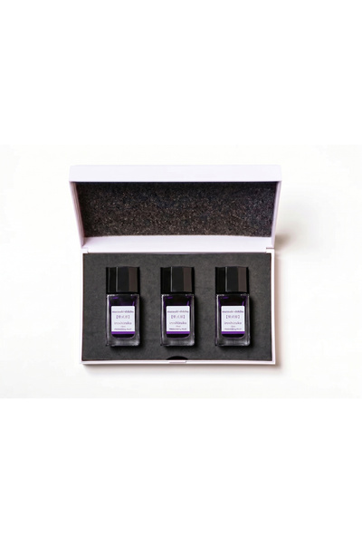 Pilot INK IROSHIZUKU - 3 BOTTLES 15 ML Mor MURASAKI-SHIKIBU -