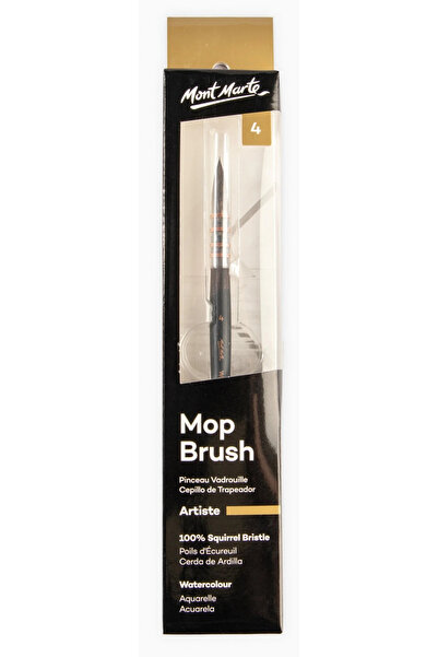 Mont Marte Πινέλο Ακουαρέλας Καλλιτέχνη Artiste Mop 4