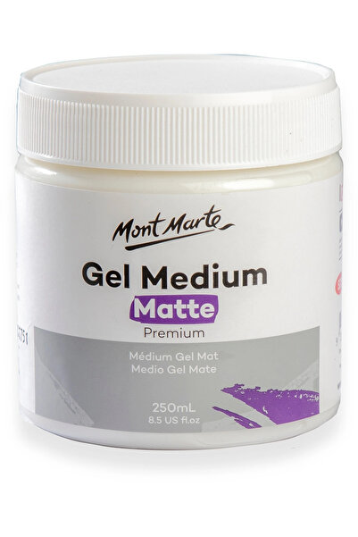 Mont Marte Jel Medium Matte Premium 250ml (Mat)