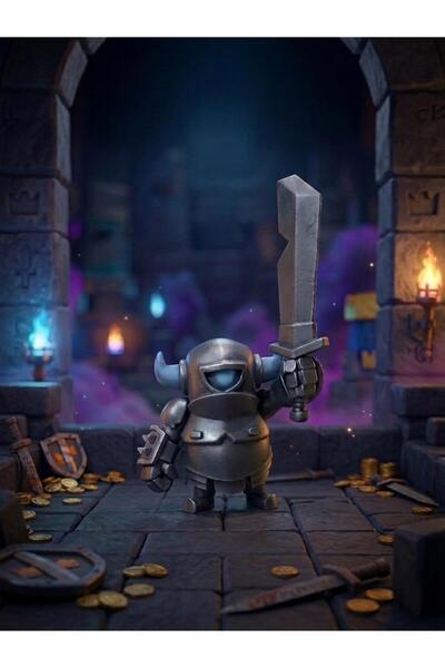 Esir3D Clash Royale Mini Pekka Dekoratif Figür 9cm