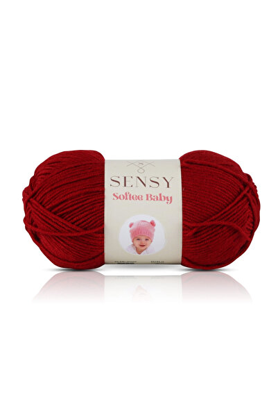 SENSY Premium Softee Baby El Örgü Ipi Bebek Ipi Hırka Atkı Bere Patik Bebek B...