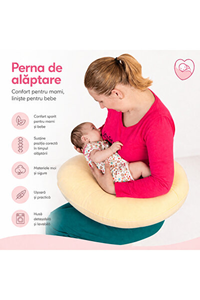 OEM Pernă pentru alăptare cu husă de bumbac Sleepy Tup Tup
