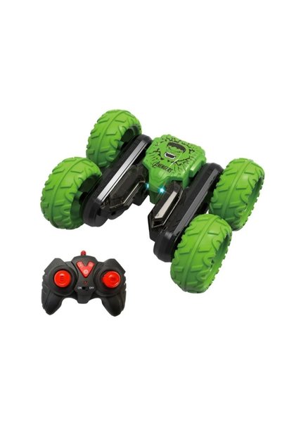 Generic RC Stunt Car 360° Rotating – Remote Control Off-Road Toy Car with Lights & Music